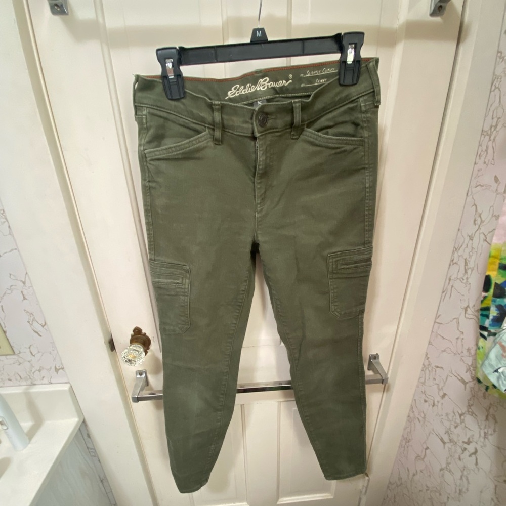Eddie Bauer cargo skinny pants